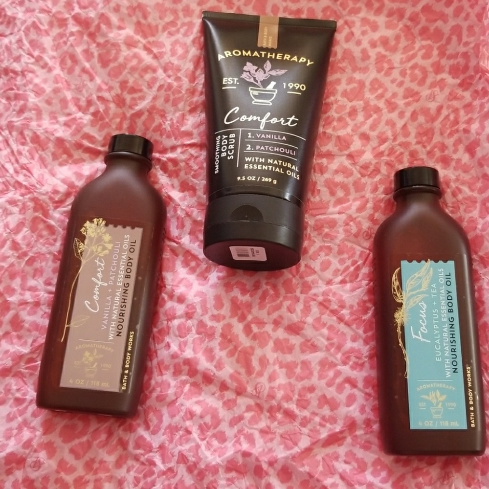 Set of three Aromatherapy